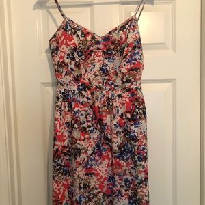 Jcrew floral mini dress